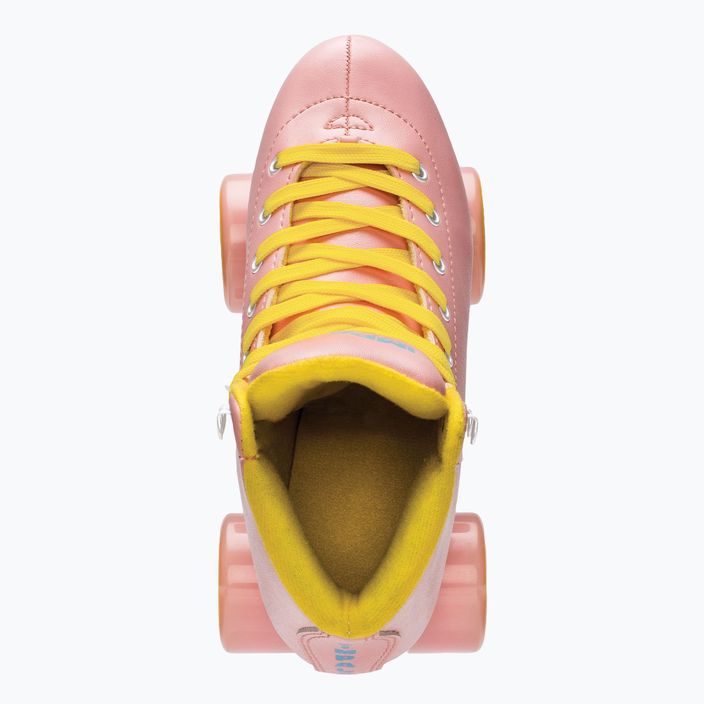 Wrotki damskie IMPALA Quad Skate pink/yellow 10