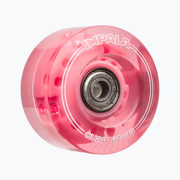 Kółka do wrotek IMPALA F Light Up Wheel 4 szt. różowe IMPRLIT4PK
