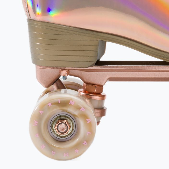 Wrotki damskie IMPALA Quad Skate złote IMPROLLER1 5