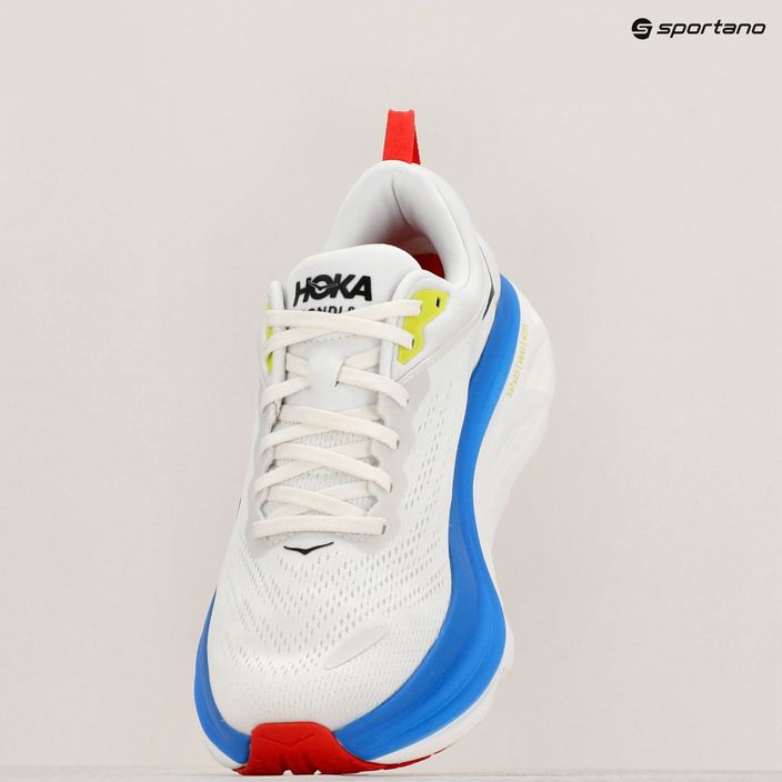 Buty do biegania męskie HOKA Bondi 8 blanc de blanc/virtual blue 11
