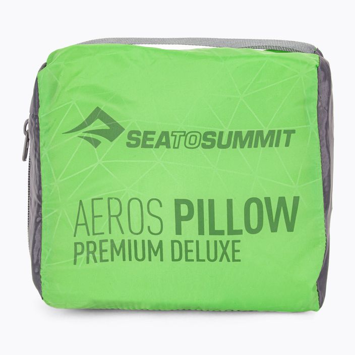 Poduszka turystyczna Sea to Summit Aeros Premium Deluxe lime 4