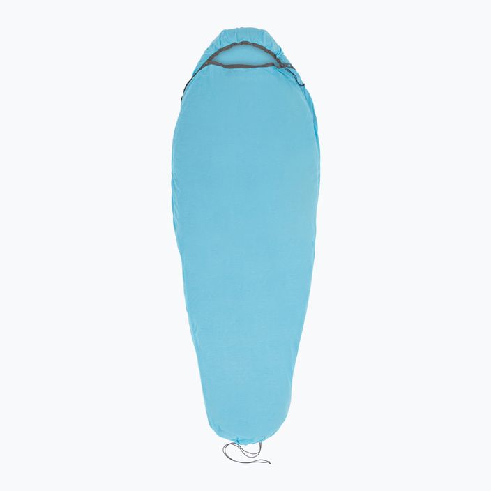 Wkładka do śpiwora Sea to Summit Breeze Sleeping Bag Liner Mummy compact blue atoll/beluga 2