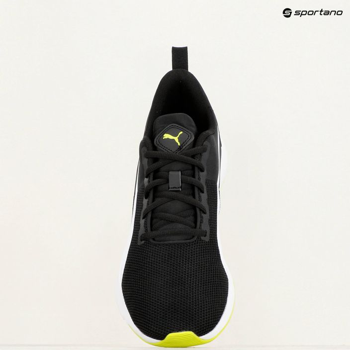 Buty do biegania PUMA Flyer Runner puma black/lime pow 10