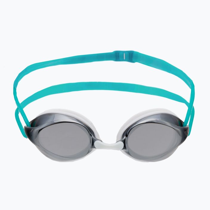 Okulary do pływania Funky Training Machine Goggles white wash mirrored 2