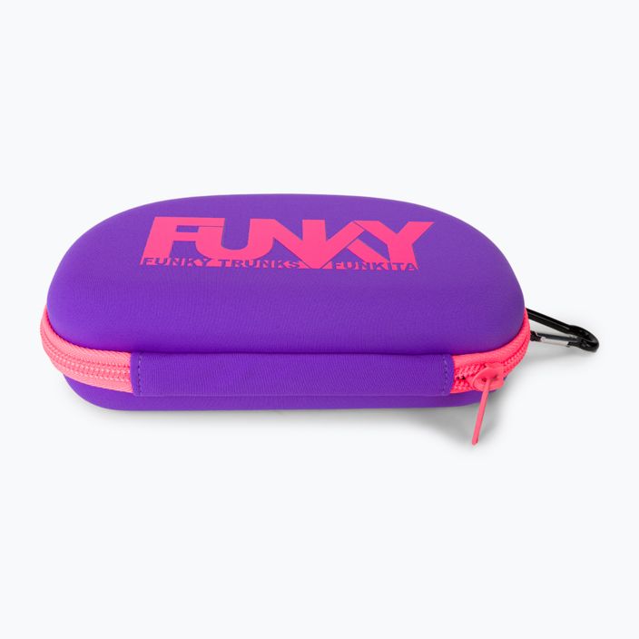 Etui na okulary pływackie Funky Case Closed Goggle purple 2
