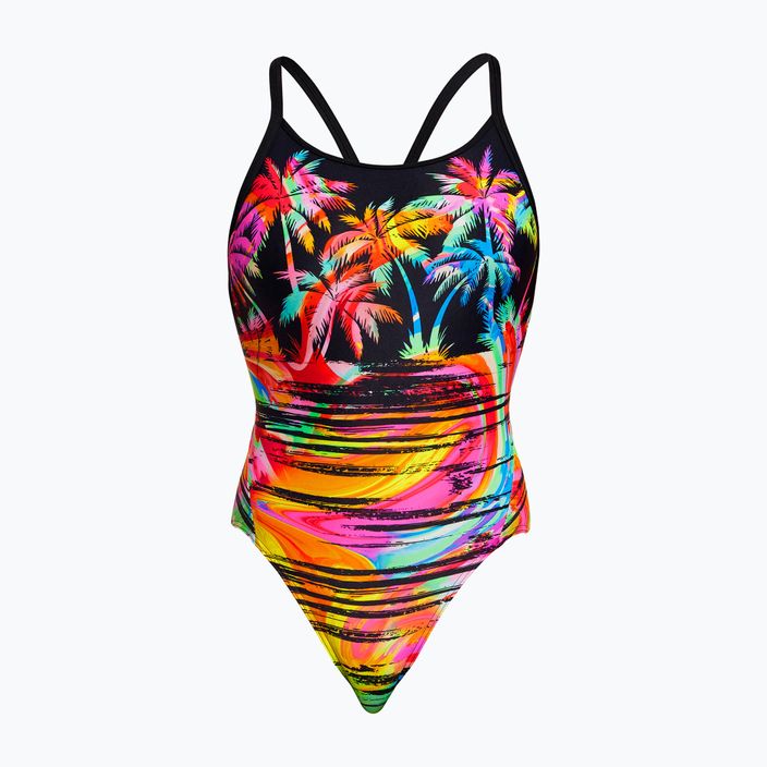 Strój pływacki jednoczęściowy damski Funkita Diamond Back One Piece sunset city 4