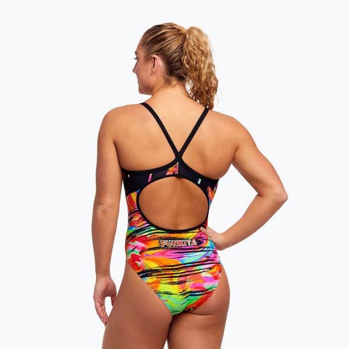 Strój pływacki jednoczęściowy damski Funkita Diamond Back One Piece sunset city 8