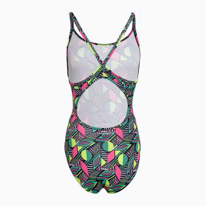 Strój pływacki jednoczęściowy damski Funkita Diamond Back One Piece dot matrix 2