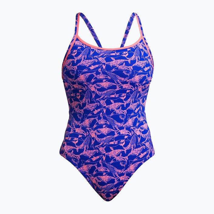 Strój pływacki jednoczęściowy damski Funkita Diamond Back One Piece minky pinky