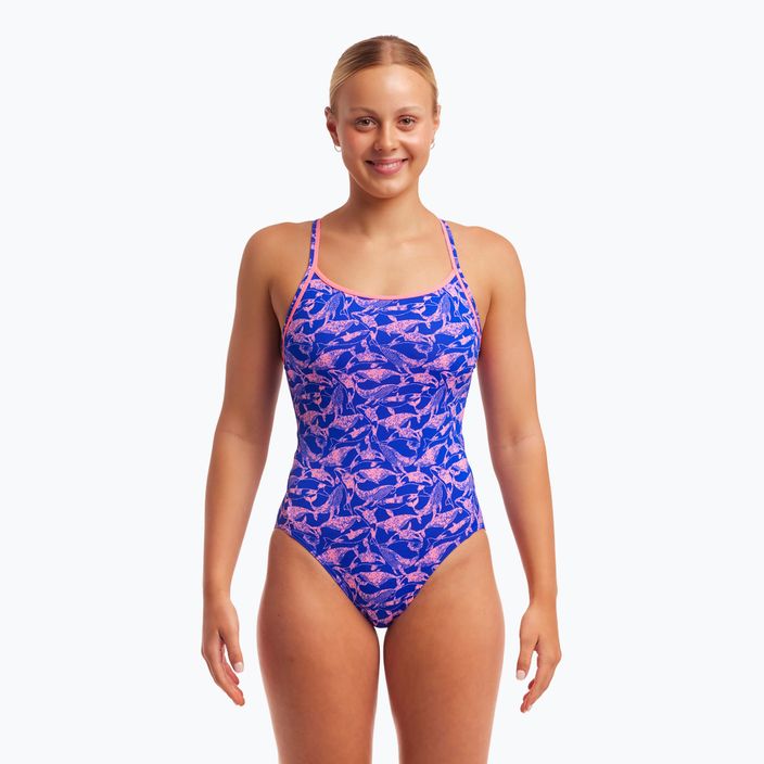 Strój pływacki jednoczęściowy damski Funkita Diamond Back One Piece minky pinky 5