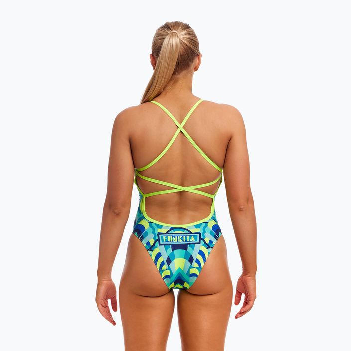 Strój pływacki jednoczęściowy damski Funkita Strapped In One Piece cirque du swim 3