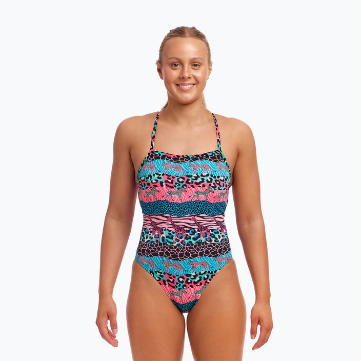 Strój pływacki jednoczęściowy damski Funkita Strapped In One Piece wild things 2