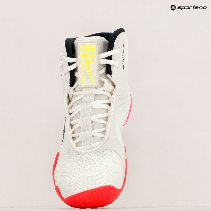 Buty zapaśnicze Nike Tawa white/black/bright crimson/pink blast 9