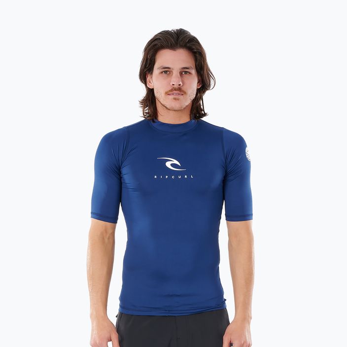 Koszulka do pływania męska Rip Curl Corps SSL UV navy 3