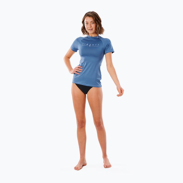 Koszulka do pływania damska Rip Curl Golden Rays UV mid blue 2