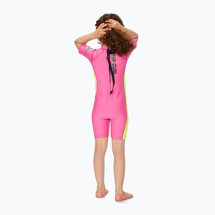 Pianka do pływania dziecięca Rip Curl Groms Omega 1.5 mm B/Zip pink 2