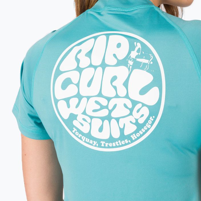 Koszulka do pływania damska Rip Curl Icon UV aqua 5