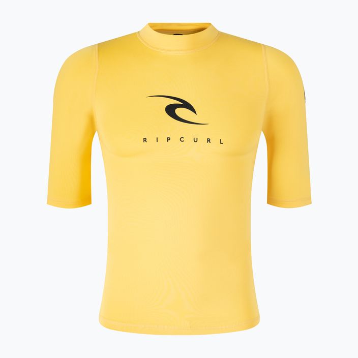 Koszulka do pływania męska Rip Curl Corps SSL UV yellow