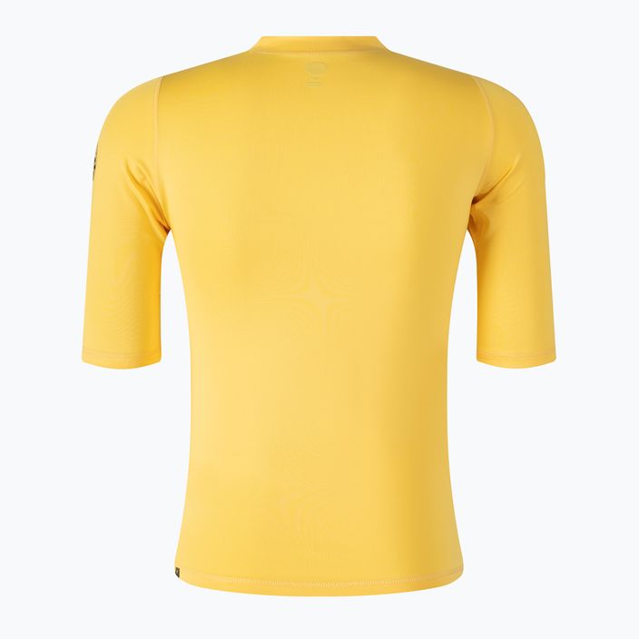 Koszulka do pływania męska Rip Curl Corps SSL UV yellow 2