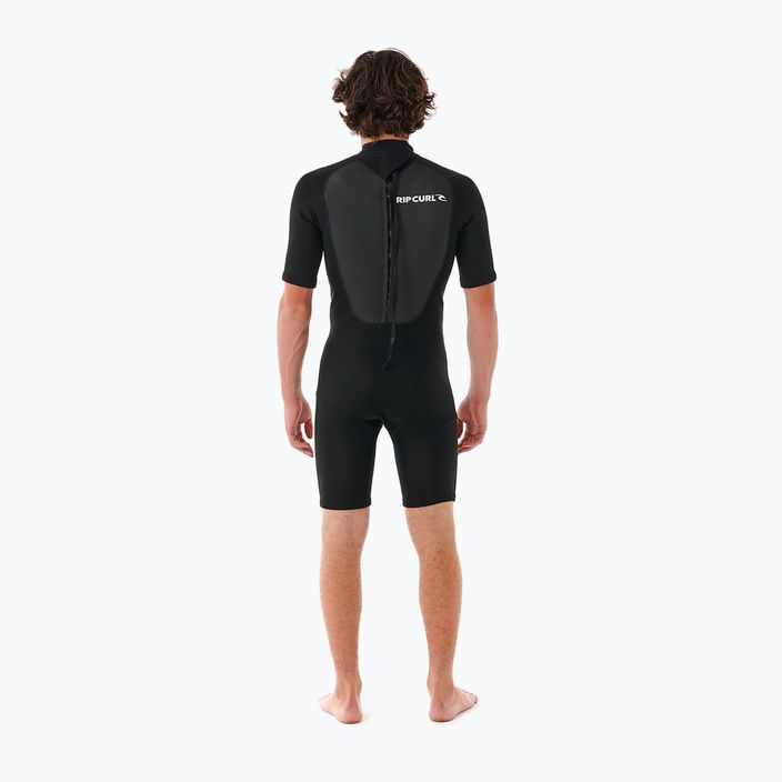 Pianka do pływania męska Rip Curl Omega 2 mm Back Zip Springsuit black 3