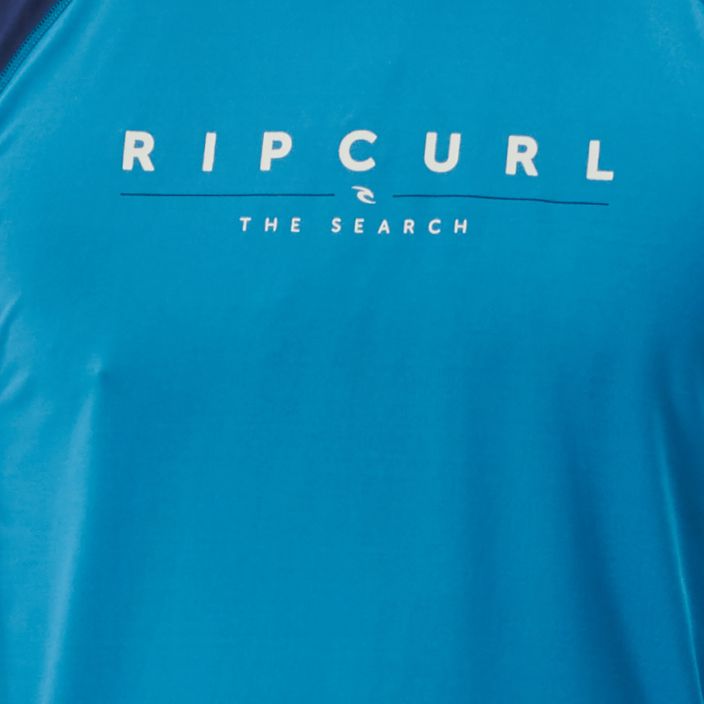 Longsleeve do pływania męski Rip Curl Shockwaves blue 3