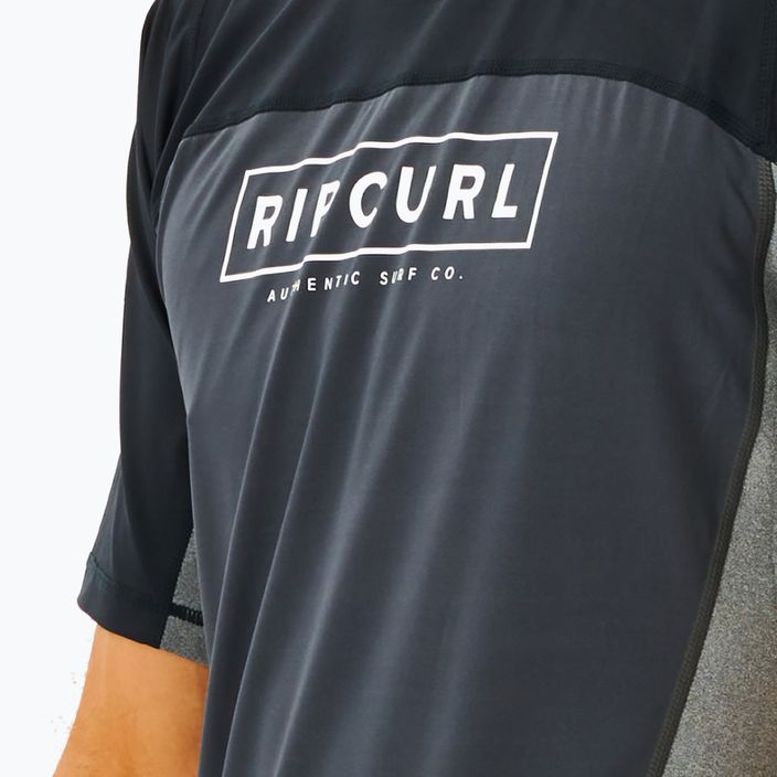 Koszulka do pływania męska Rip Curl Drive Relaxed black 3