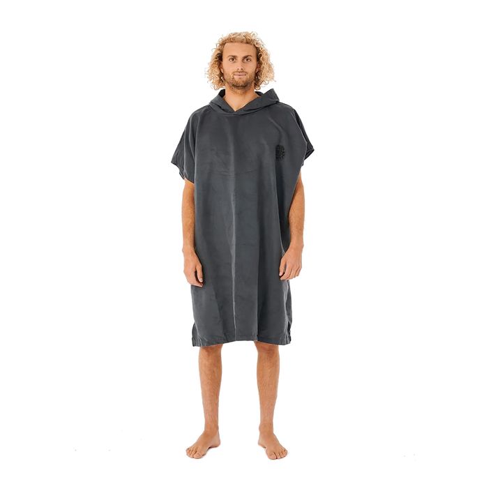 Ponczo męskie Rip Curl Surf Series Packable Hooded Towel black 2