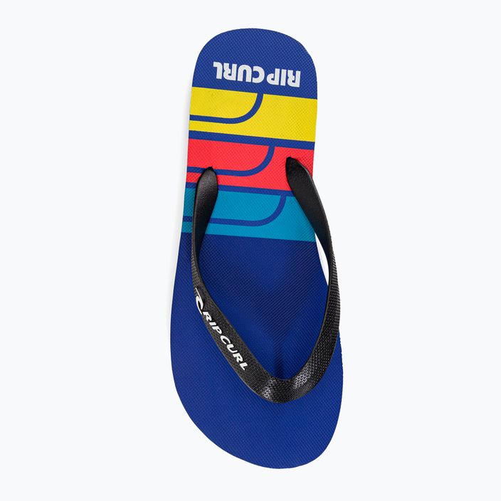 Japonki męskie Rip Curl Surf Revival Logo Open Toe black/blue 6