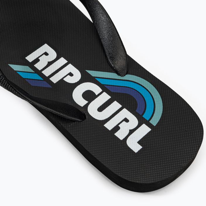 Japonki męskie Rip Curl Surf Revival Logo Open Toe black/grey/blue 8