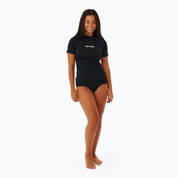 Koszulka do pływania damska Rip Curl Classic Surf Upf Rashguard SS black 2