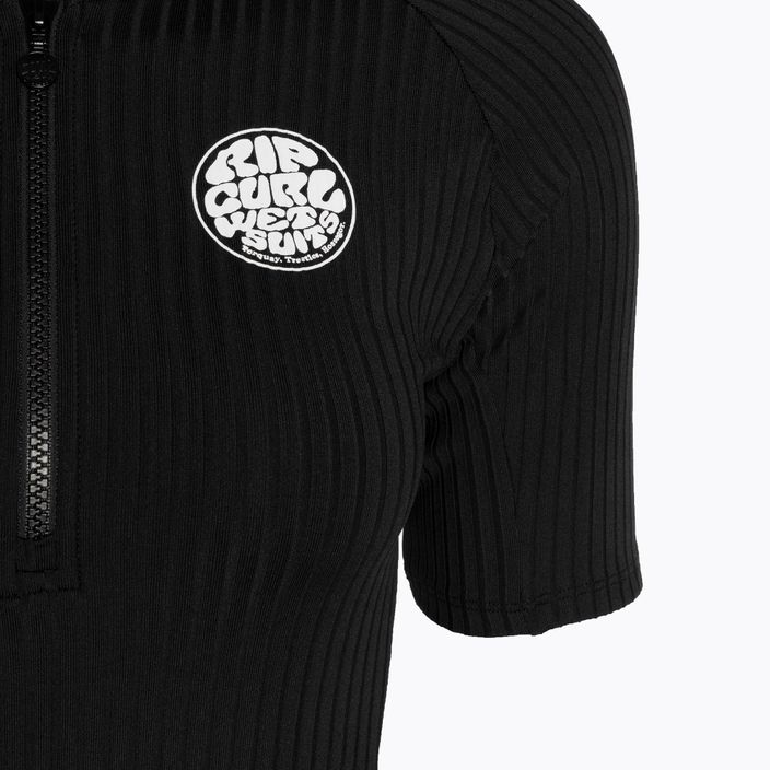 Koszulka do pływania damska Rip Curl Premium Surf Upf S/S light black 3