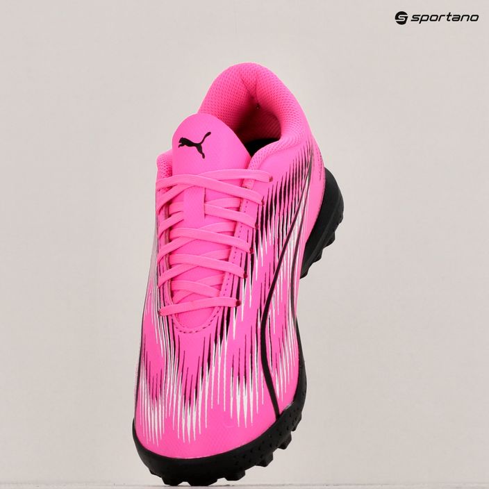 Buty piłkarskie dziecięce PUMA Ultra Play TT Jr poison pink/puma white/puma black 16