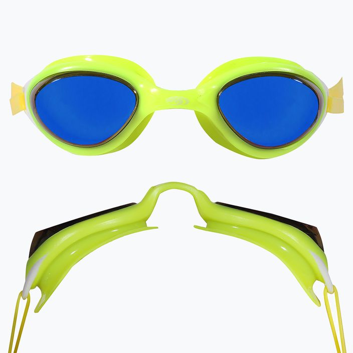 Okulary do pływania BlueSeventy Flow Mirror yellow/blue 6