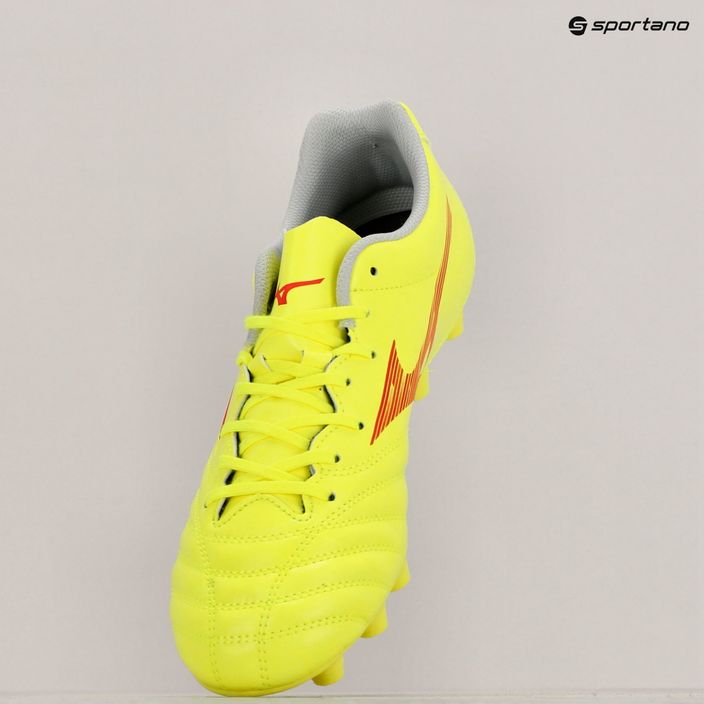 Buty piłkarskie męskie Mizuno Monarcida Neo III Select MD safety yellow/fiery coral 2 15