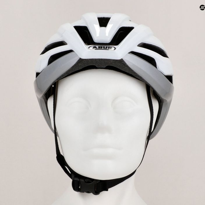 Kask rowerowy ABUS StormChaser polar white 9