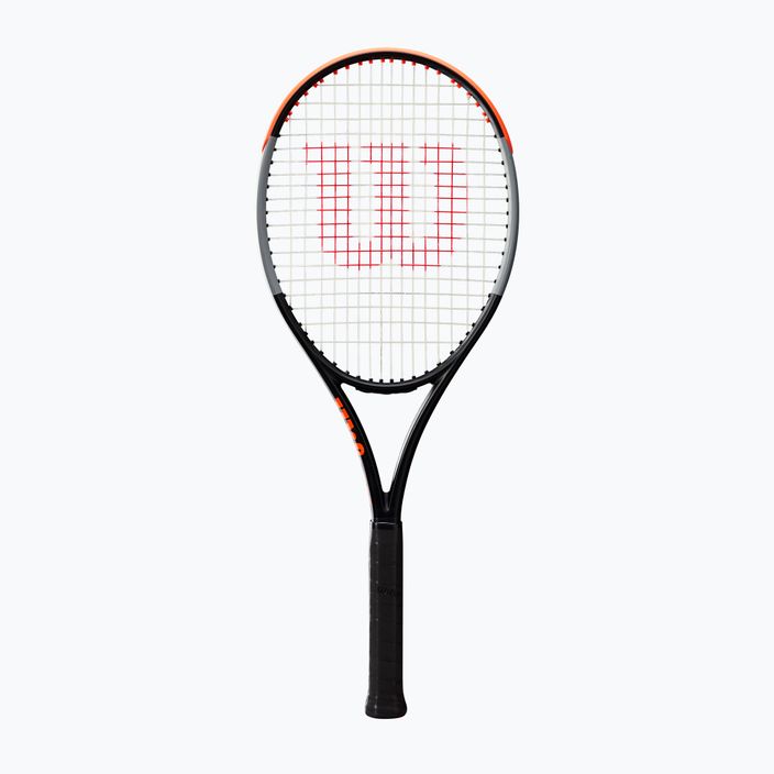 Rakieta tenisowa Wilson Burn 100 V4.0 black/grey/orange 7