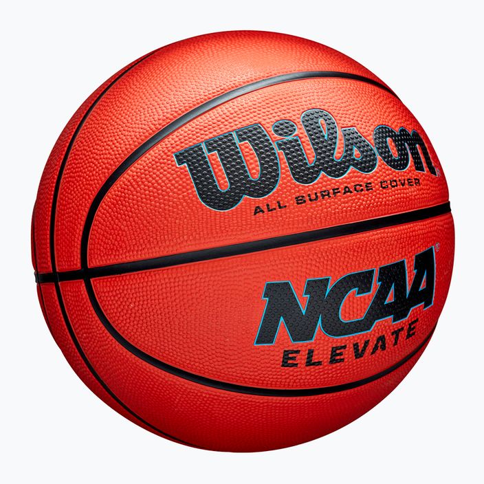 Piłka do koszykówki Wilson NCAA Elevate orange/black rozmiar 6 2