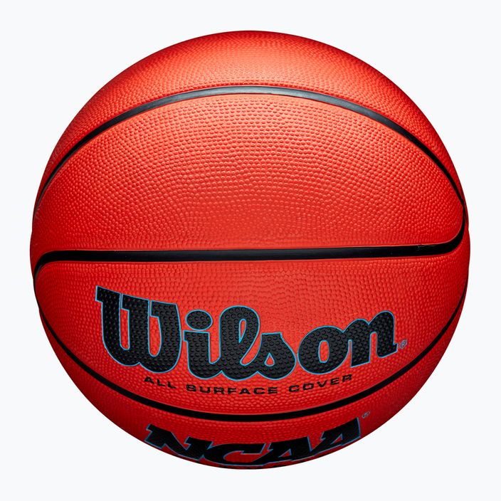 Piłka do koszykówki Wilson NCAA Elevate orange/black rozmiar 6 4