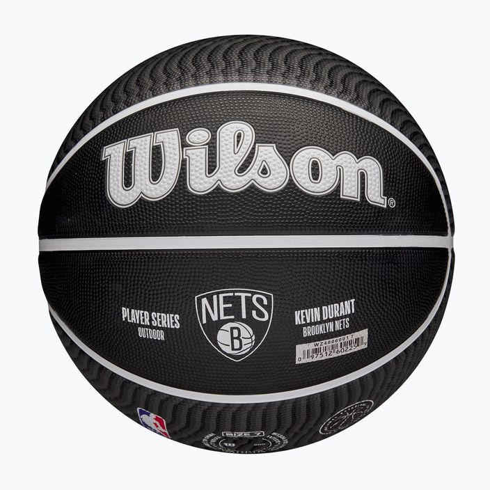 Piłka do koszykówki Wilson NBA Player Icon Outdoor Durant black rozmiar 7 7