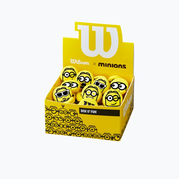 Tłumiki drgań Wilson Minions 2.0 Vibration Dampener Box 50 szt. yellow/black