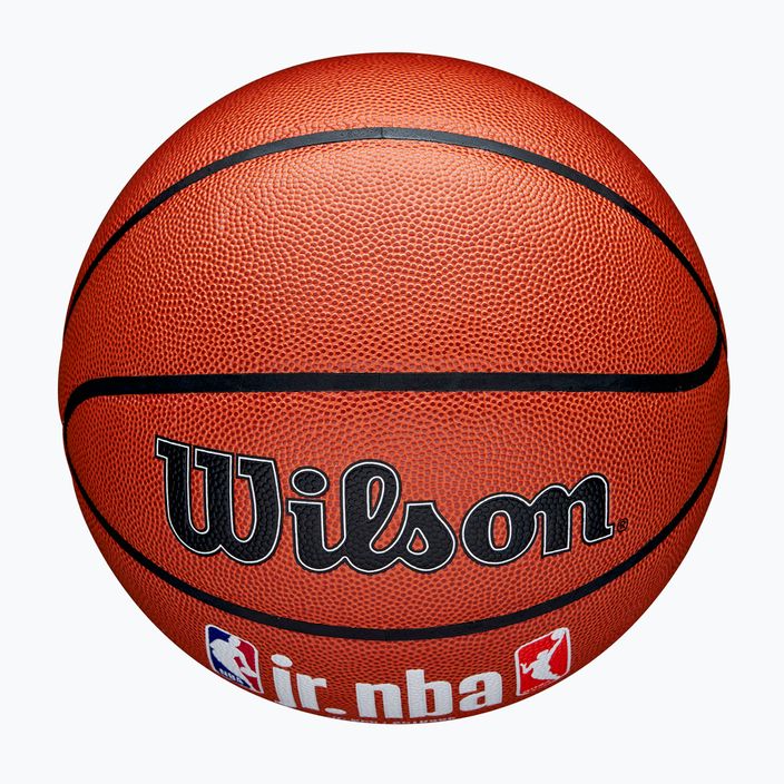 Piłka do koszykówki dziecięca Wilson NBA JR Fam Logo Indoor Outdoor brown rozmiar 6 4