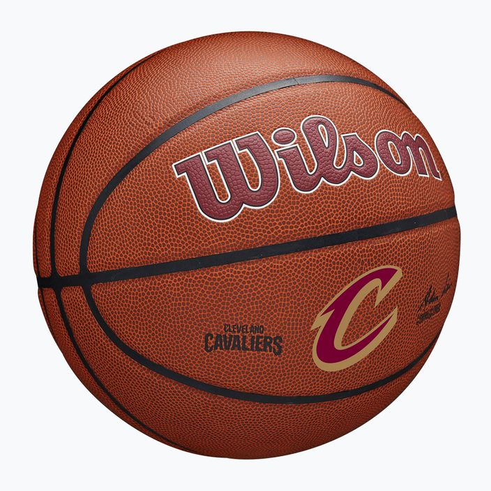 Piłka do koszykówki Wilson NBA Team Alliance Cleveland Cavaliers rozmiar 7 2
