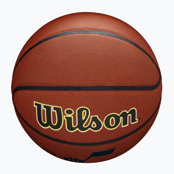 Piłka do koszykówki Wilson NBA Team Alliance Utah Jazz brown rozmiar 7 2