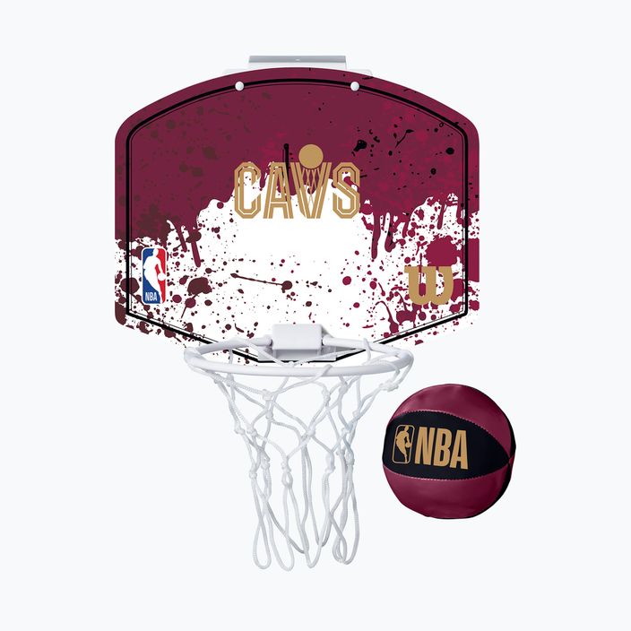 Zestaw do mini-koszykówki Wilson NBA Team Mini Hoop Cleveland Cavaliers