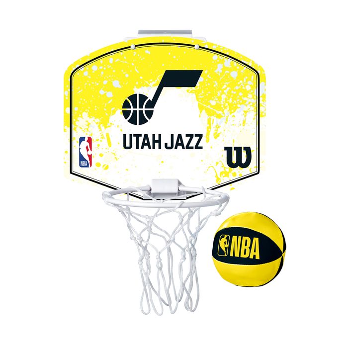 Zestaw do mini-koszykówki Wilson NBA Team Mini Hoop Utah Jazz 2