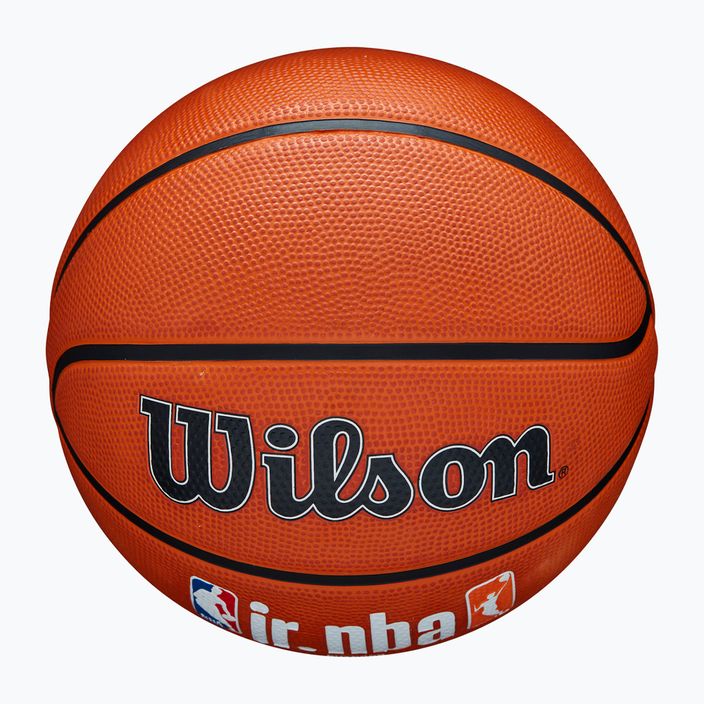Piłka do koszykówki dziecięca Wilson NBA JR Fam Logo Authentic Outdoor brown rozmiar 6 4