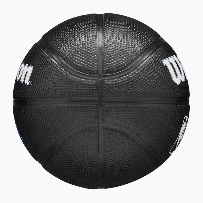 Piłka do koszykówki dziecięca Wilson NBA Team Tribute Mini Dallas Mavericks black rozmiar 3 4