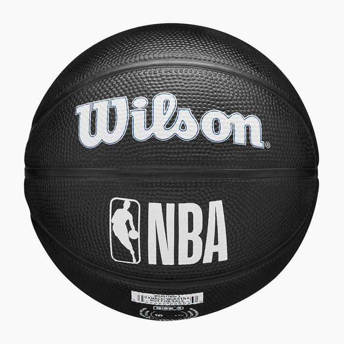 Piłka do koszykówki dziecięca Wilson NBA Team Tribute Mini Dallas Mavericks black rozmiar 3 6