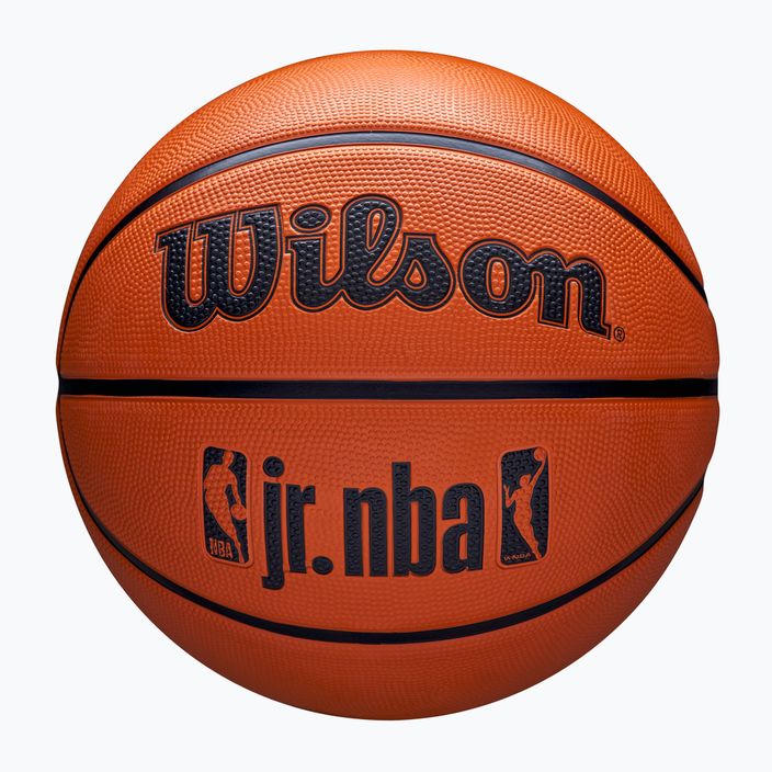 Piłka do koszykówki dziecięca Wilson NBA JR Drv Fam Logo brown rozmiar 6