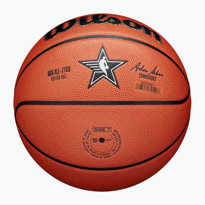 Piłka do koszykówki Wilson 2024 NBA All Star Replica brown rozmiar 7 5